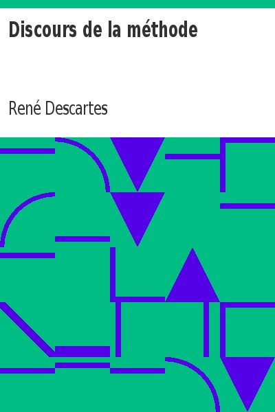 Couverture de Descartes - Discours de la méthode